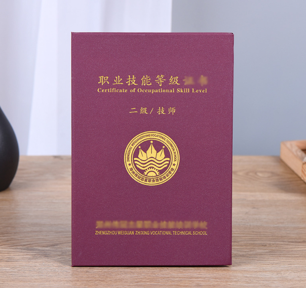 二級(jí)技師等級(jí)證書 二級(jí)技師等級(jí)證書