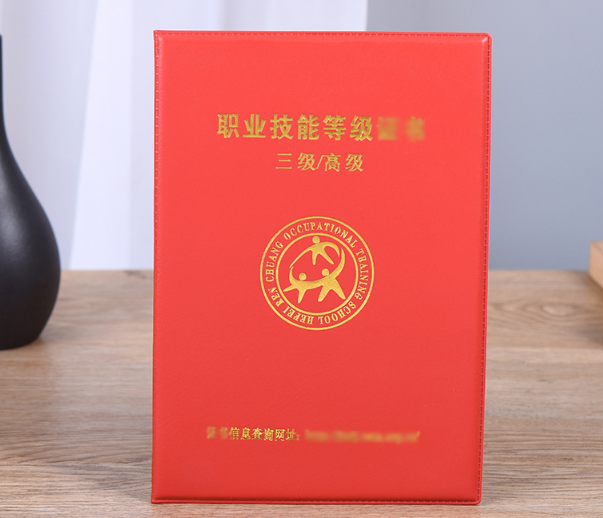 高級技能等級證書制作